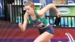 Kate and Saoirse fly the flag for Lucan