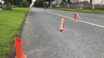 Bollards vandalised along new cycle track