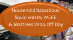 Have household waste to recycle? Check out this free event…