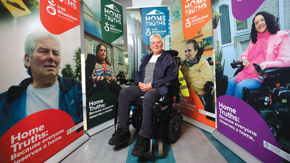 WATCH: Wheelchair user highlights his difficulties in daily living