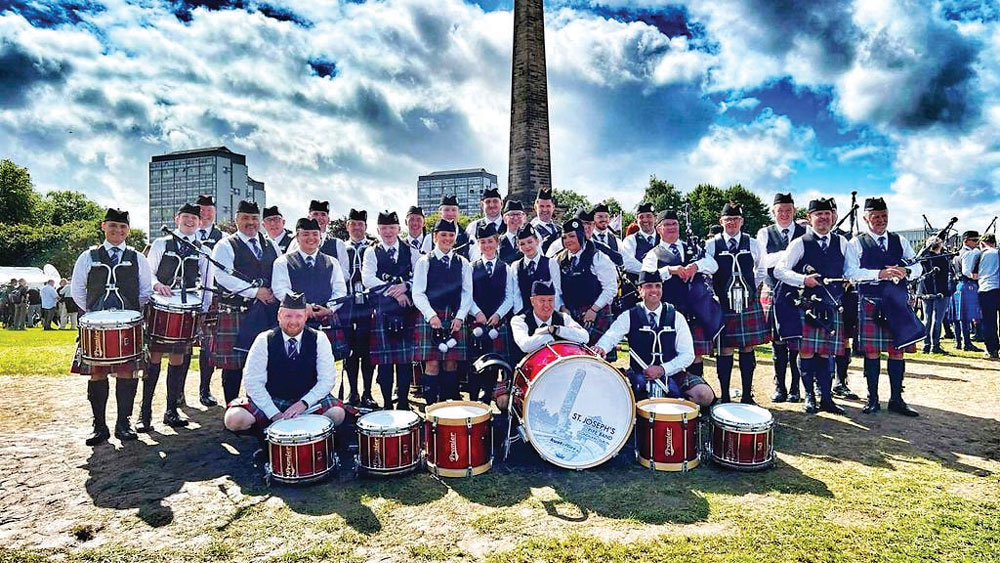 Pipe Band in Fine Tune: St Joseph’s Pipe Band compete in World Championships Pipe Band in Fine Tune: St Joseph’s Pipe Band compete in World Championships