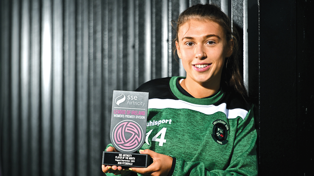 Fitzgerald named Player of the Month