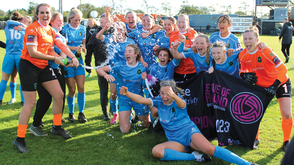League title joy for Peamount League title joy for Peamount