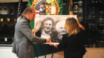 Actor Liam Neeson ‘taken’ by surprise with student’s portrait