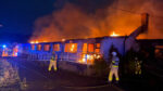 Major fire at former Crooksling Nursing Home