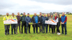 Sod-turning on park upgrade