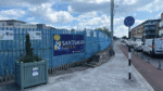 Construction finance firm sign is erected on former Esso site