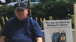 Dad protests outside council offices to secure safe home