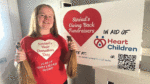 Sinéad donates 15 inches of her hair and raises €1,000 for Heart Children Ireland