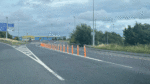 Bollard installation boosts safety at M50 Junction 10