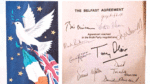 Postal history and exhibition of the peace process by local historian