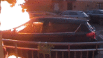 WATCH: Disabled person (38) carried to safety after arson attack on car