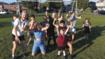 Children raise €150 for new goalposts