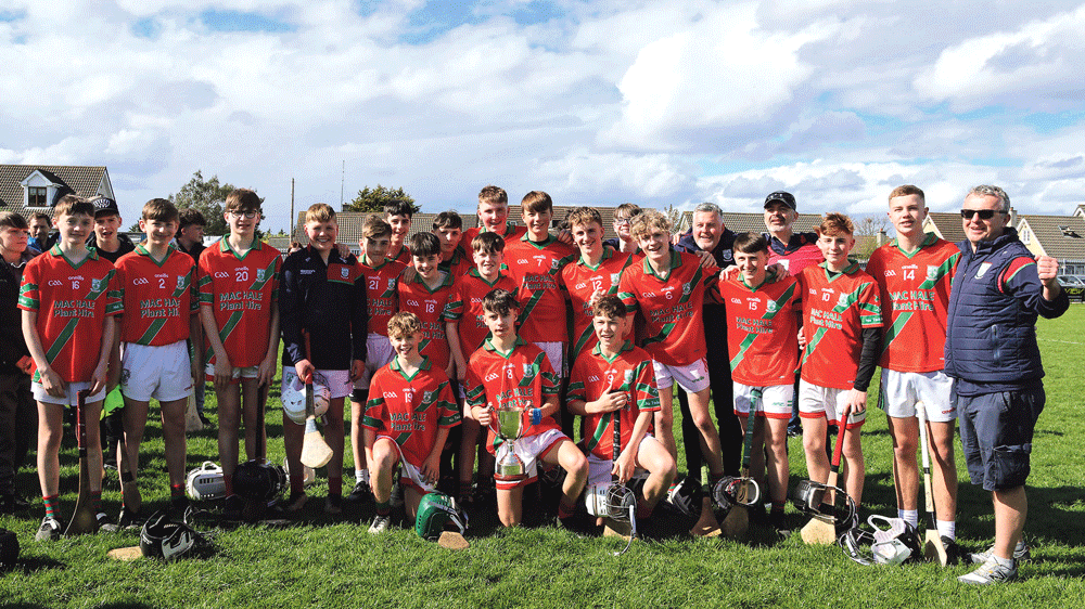 Féile delight for Commercials U15s Féile delight for Commercials U15s