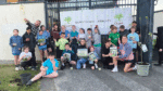 Tree planting gives youth club members a sense of belonging