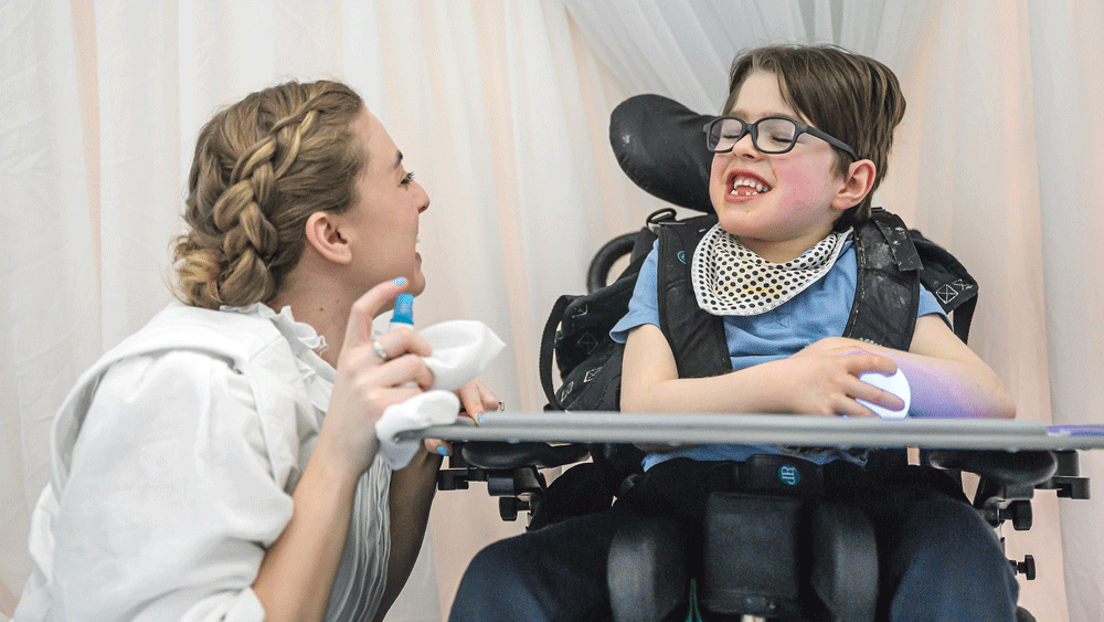 Up in The Clouds: Chilled-out adventure for children with complex needs Up in The Clouds: Chilled-out adventure for children with complex needs