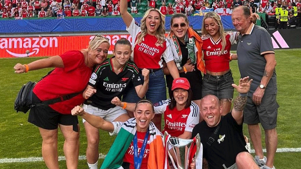 ‘Just a phenomenal win’ for Arsenal hero Katie ‘Just a phenomenal win’ for Arsenal hero Katie