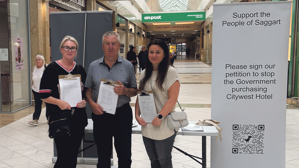 Petition plans cancelled after threats to Citywest centre