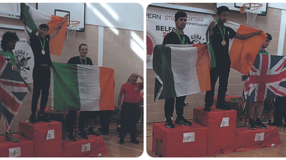 Team Kali pick up medals at European c’ships