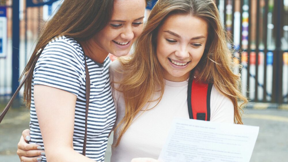 Students are all set to receive exam results Students are all set to receive exam results