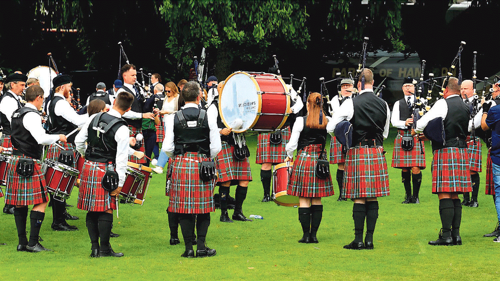 Stiff competition in Scottish pipe band championship Stiff competition in Scottish pipe band championship