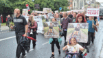Hundreds turn out for Justice for Harvey city centre march