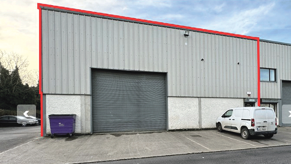 Double-height warehouse and office goes on the market with guide price of €525k Double-height warehouse and office goes on the market with guide price of €525k