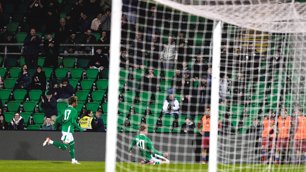 Crawford’s supersub Noonan scores winner for U21s in Tallaght