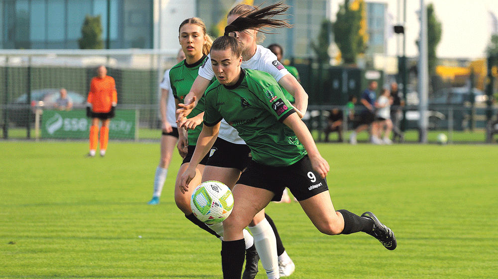 Peamount women finding their feet