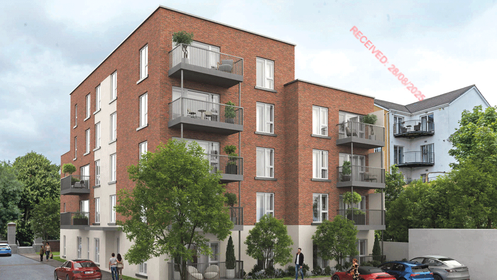 Seeking permission for 20 new apartments to be developed on Ballyowen vacant lot