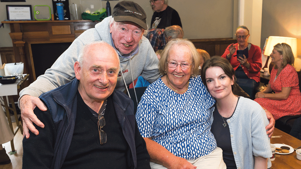 Celebrating the  third year of  banter and ceilidh with Café le Cairde