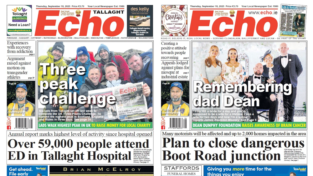 This weeks front pages – September 18, 2025