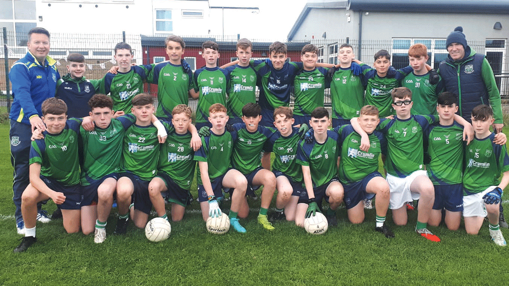 St Kevin’s/Kilian’s U14 footballers turn on style