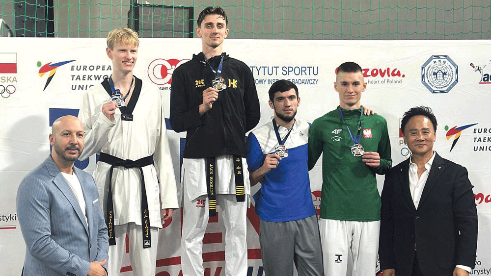 Woolley bags gold medal at Polish Open Championships