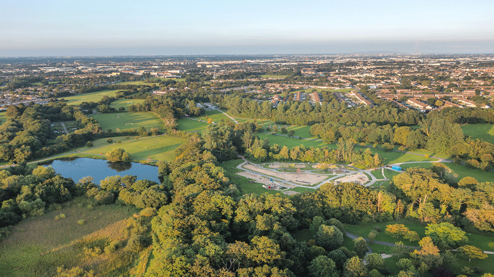 Sports changing rooms to be delivered in parks