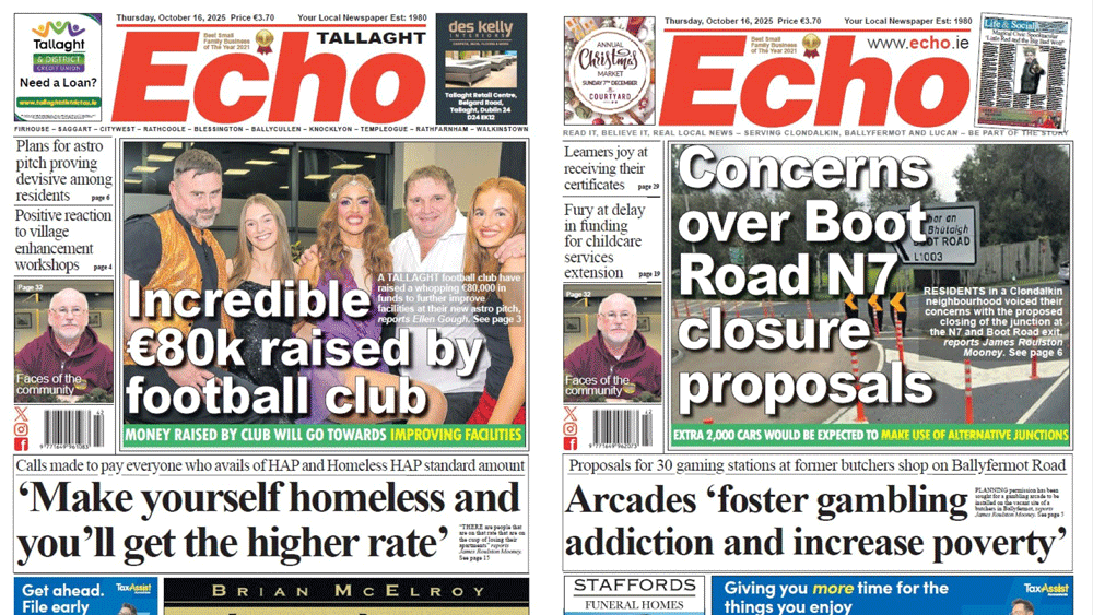 The Echo Newspaper, October 16th, 2025 – West Edition The Echo Newspaper, October 16th, 2025 – West Edition