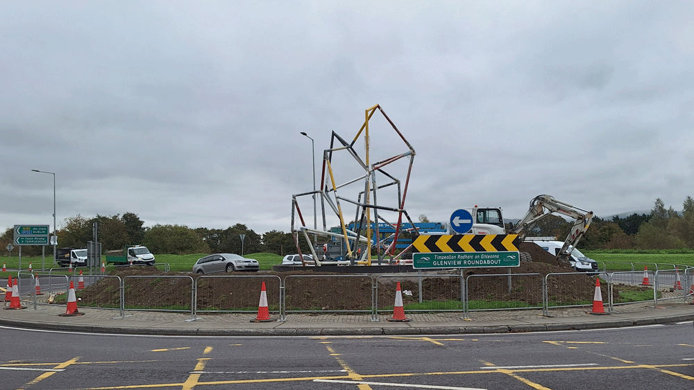 What name would you give the new €50,000 sculpture? What name would you give the new €50,000 sculpture?