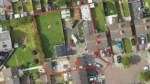 Two unoccupied houses with substantial corner site on the market for €950,000
