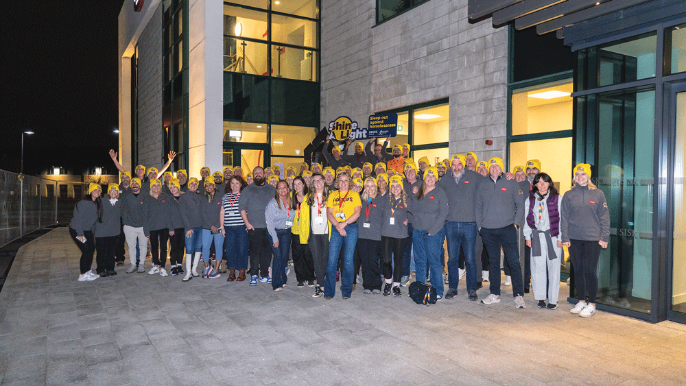 60 members of Sisk raise €215k for Focus Ireland