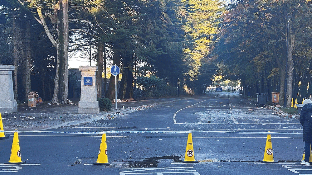 Tensions ease at Citywest as third protest passes peacefully Tensions ease at Citywest as third protest passes peacefully