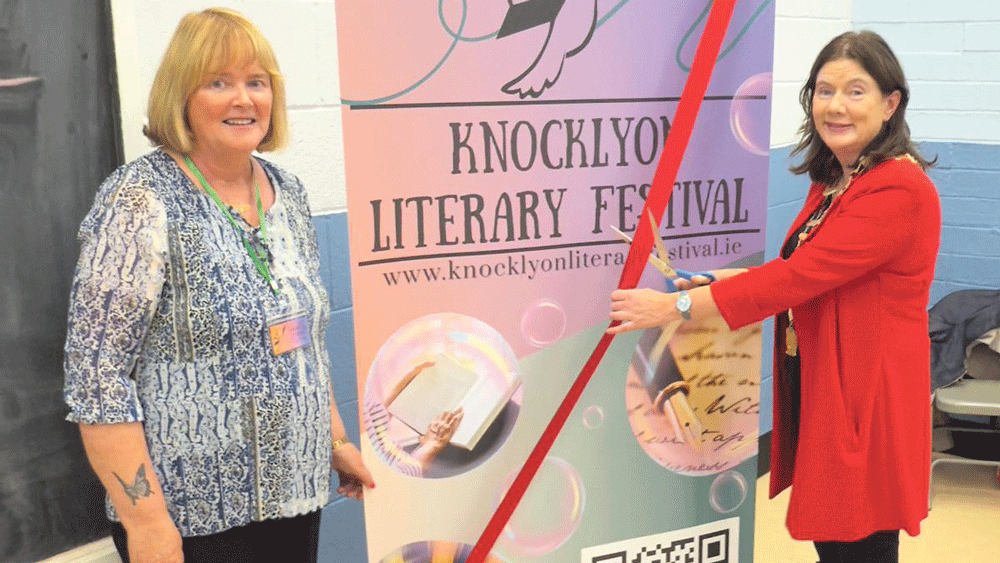 Learning laughter at Knocklyon Literary Festival Learning laughter at Knocklyon Literary Festival