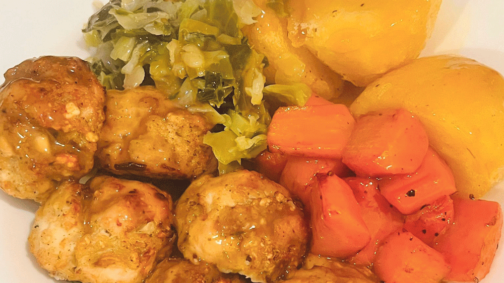 Food with passion: Sage & Onion Roast Chicken Meatballs Food with passion: Sage & Onion Roast Chicken Meatballs