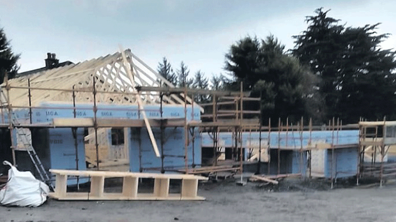 Residents concerned over work on modular home development Residents concerned over work on modular home development