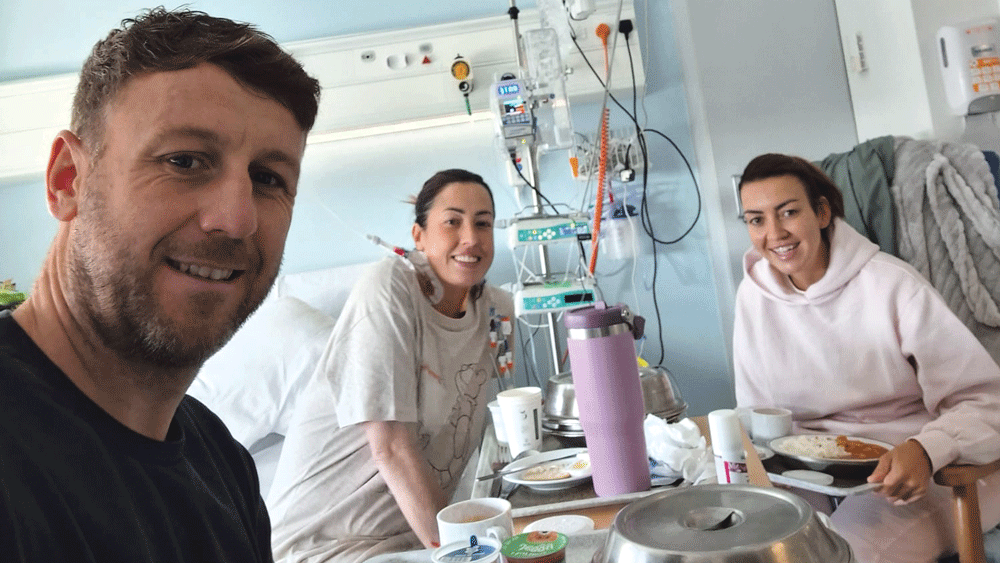 Marathon man honours his wife and the donor who saved her life Marathon man honours his wife and the donor who saved her life