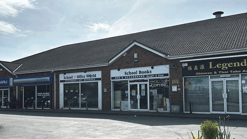 Asking price of €525k for unit  in Newlands Cross Retail Centre