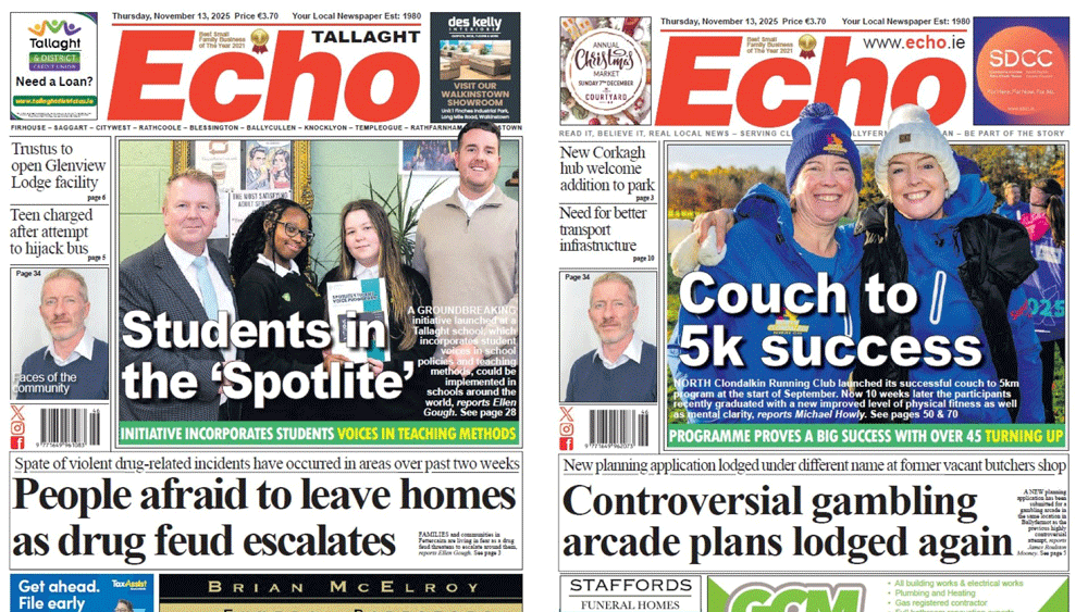 The Echo Newspaper, November 13th, 2025 – Motoring edition The Echo Newspaper, November 13th, 2025 – Motoring edition
