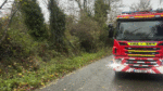 Emergency services deal with fallen trees during Storm Claudia
