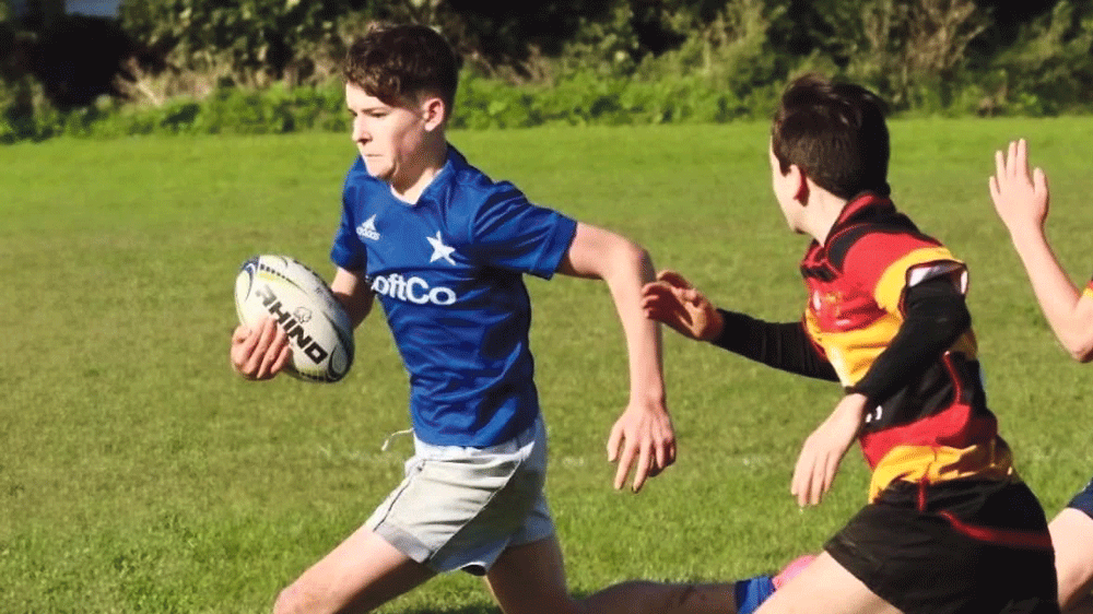 Teen Elijah was a fearless and determined player