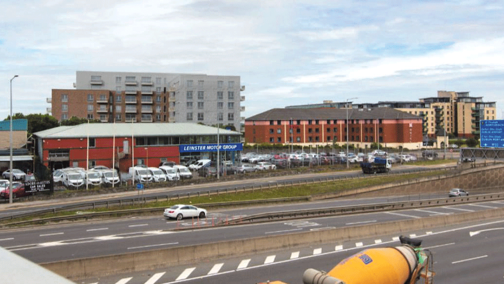 Site beside Liffey Valley Shopping Centre and Motor showroom are put forward Site beside Liffey Valley Shopping Centre and Motor showroom are put forward