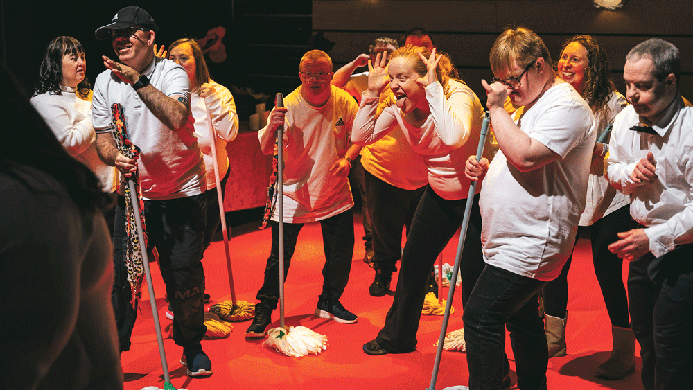 Creating a cafe of full of songs, dances and stories Creating a cafe of full of songs, dances and stories